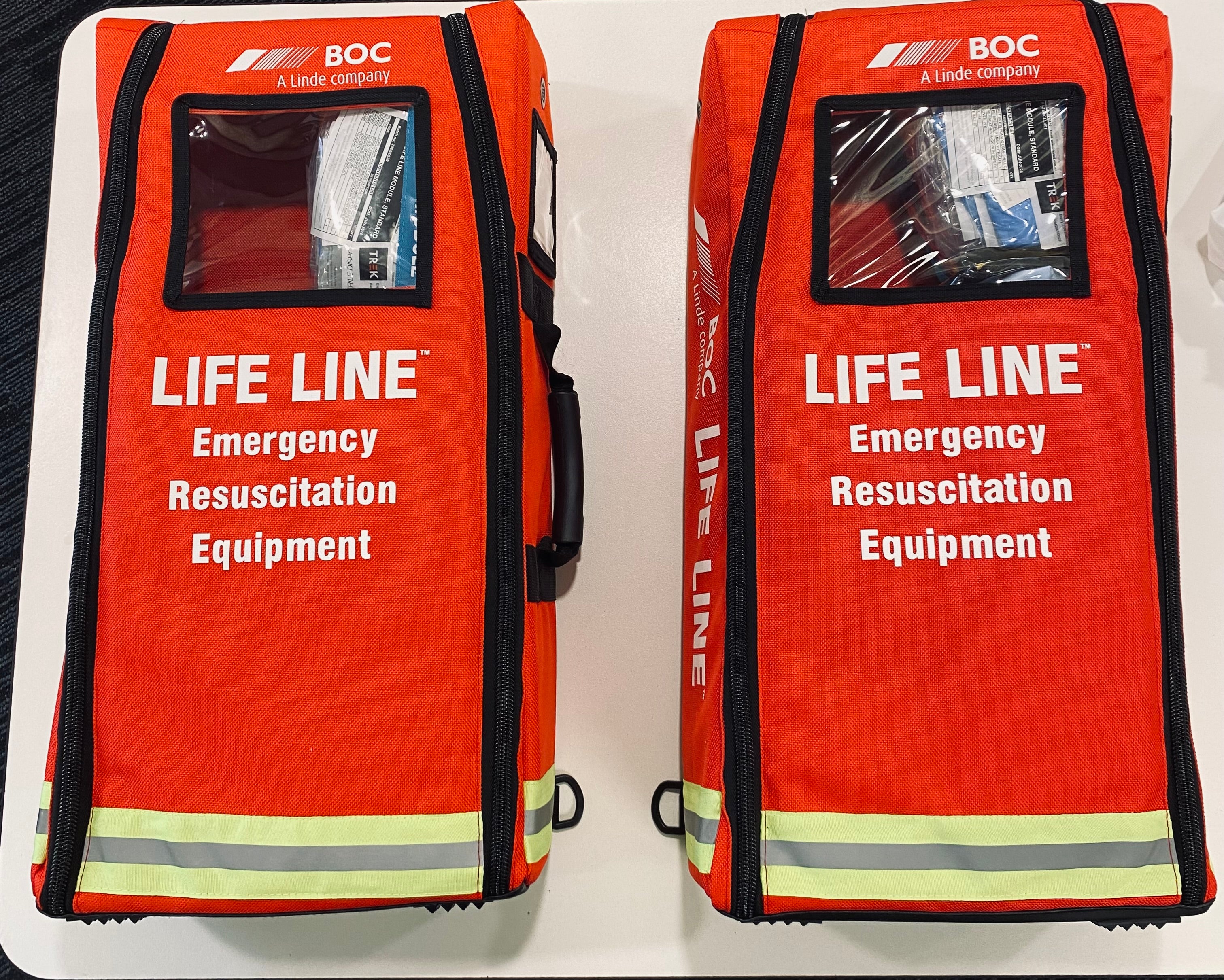 Emergency resuscitation equipment