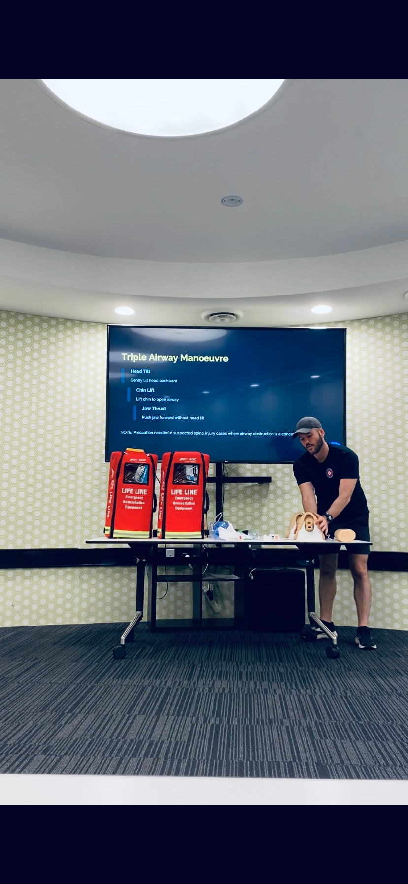 Director and Head Trainer delivering training