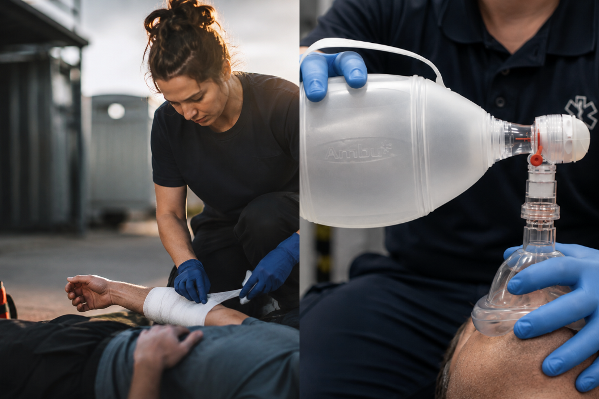 HLTAID011 & HLTAID015 First Aid and Advanced Resuscitation (Express Course Set)