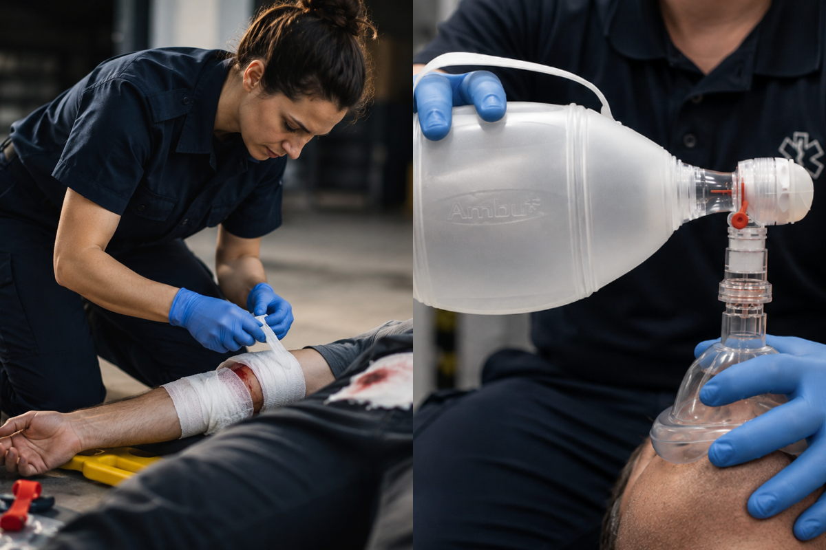 HLTAID014 & HLTAID015 Advanced First Aid and Advanced Resuscitation (Express Course Set)