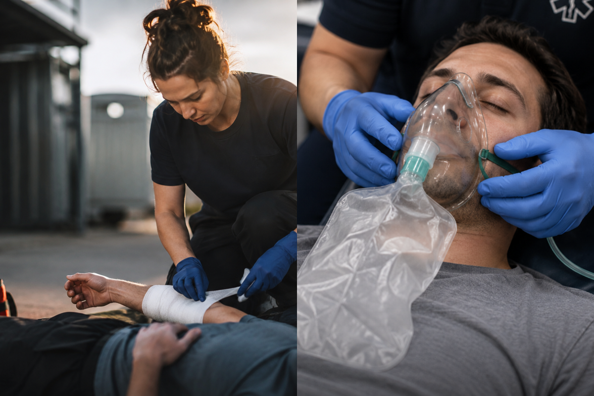HLTAID011 & 22575VIC First Aid and Basic Oxygen Administration (Course Set)